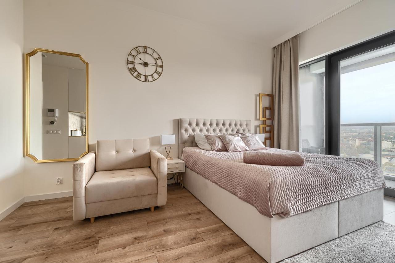 Apartament Hanza Tower 1412 Stettino Esterno foto