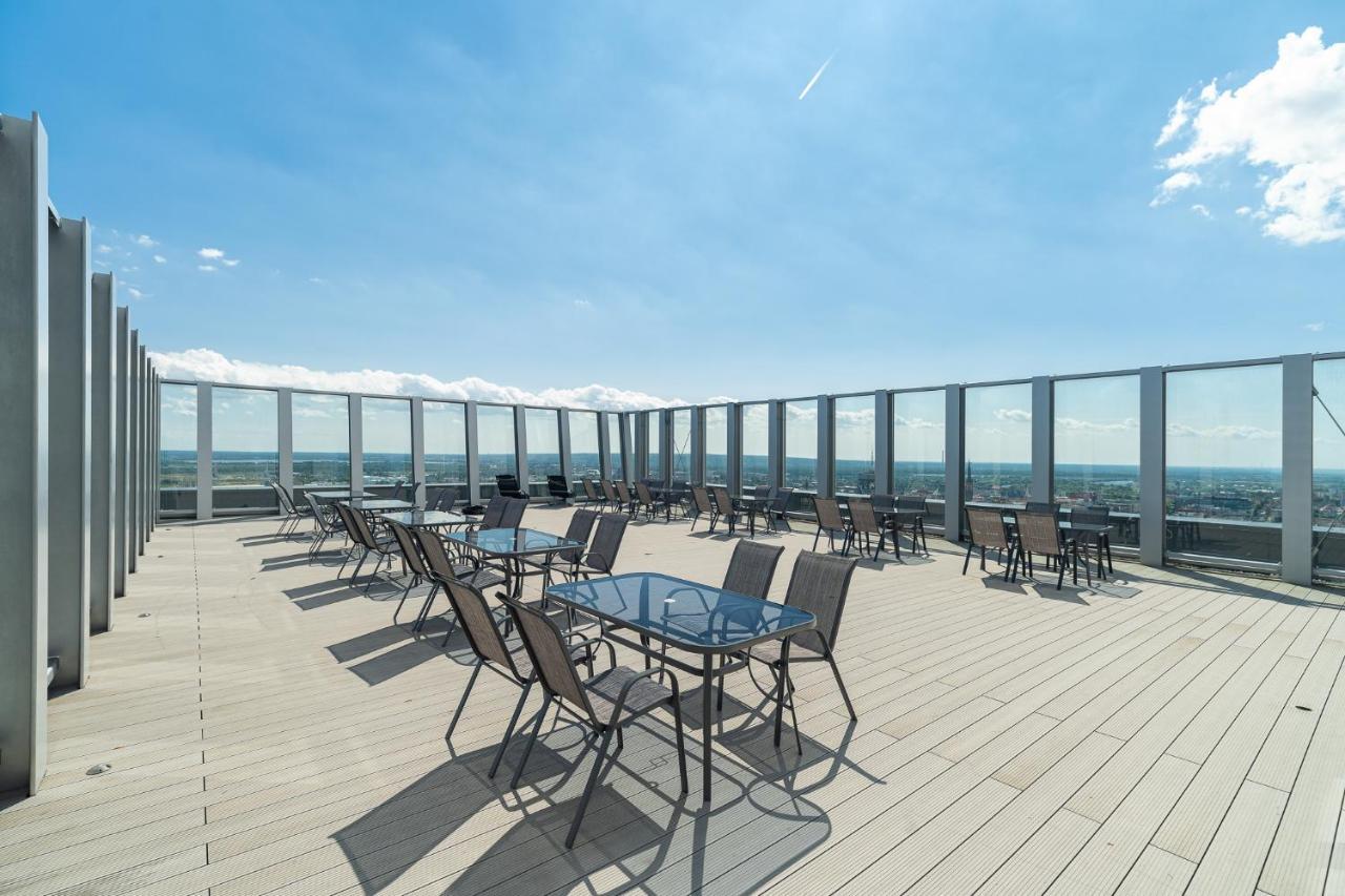 Apartament Hanza Tower 1412 Stettino Esterno foto
