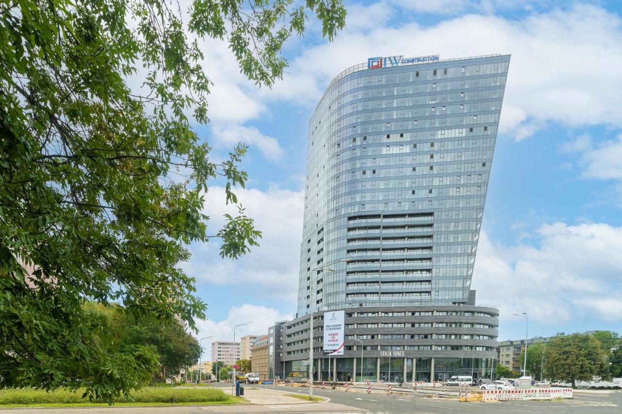 Apartament Hanza Tower 1412 Stettino Esterno foto