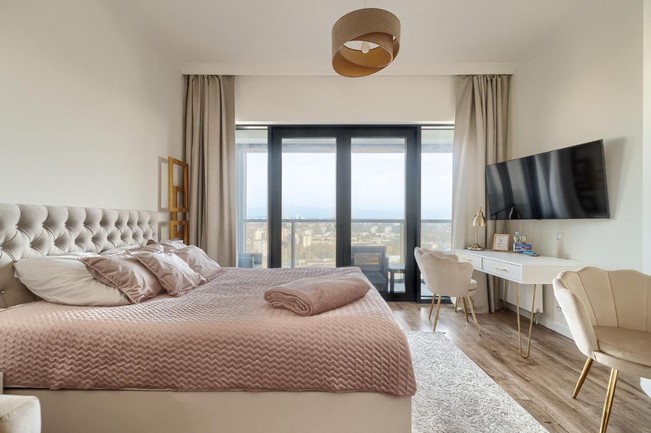 Apartament Hanza Tower 1412 Stettino Esterno foto