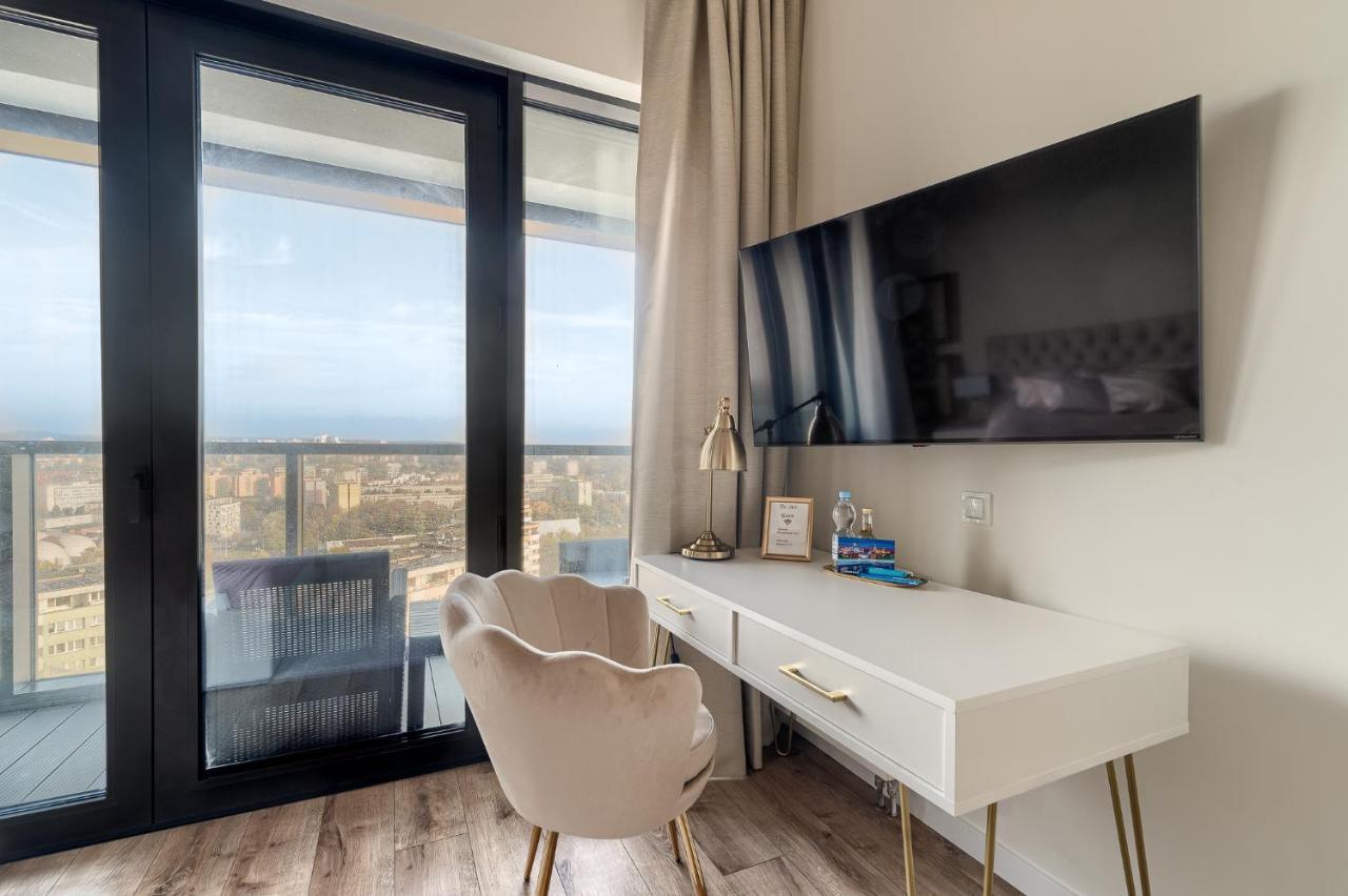 Apartament Hanza Tower 1412 Stettino Esterno foto