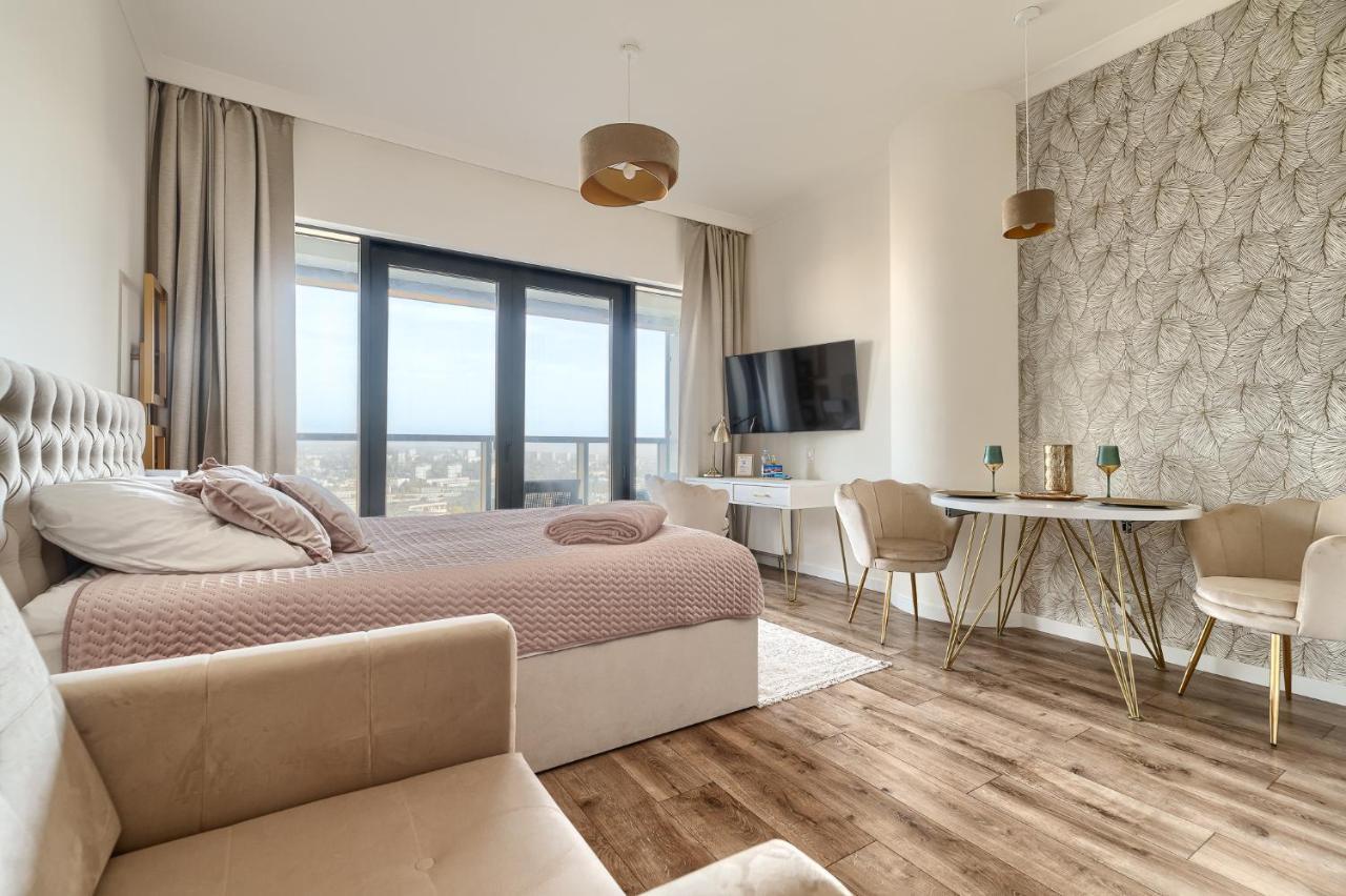 Apartament Hanza Tower 1412 Stettino Esterno foto