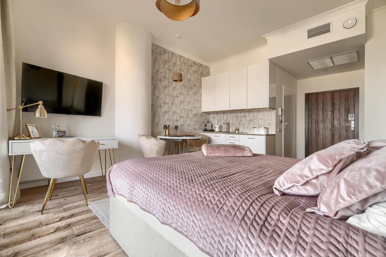 Apartament Hanza Tower 1412 Stettino Esterno foto